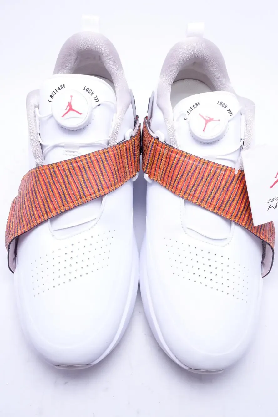Jordan Golf Air Rev Shoes Mens Size 8.5 White Spiked Cleats FV6338-102